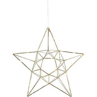 Star Trading - Christmas Star - Star Edge - Brass - 38 cm