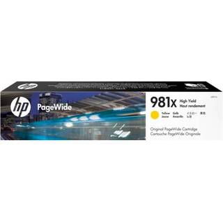 HP 981X / L0R11A High Capacity Yellow Ink - Blækpatron Gul