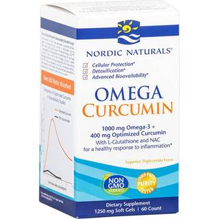 Omega Curcumin, 1200 mg - 60 bløde kapsler