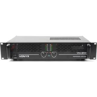 Professionel PA effekt-forstærker SKY-1200 II "kraftig" 2x 600W TILBUD NU vxa