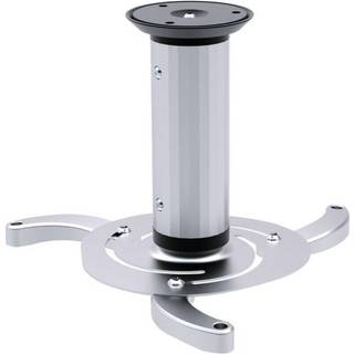 SpeaKa Professional Projector Projektor-loftholder Vippebar, Drejbar Gulv-/loftafstand (max.): 20 cm Sølv