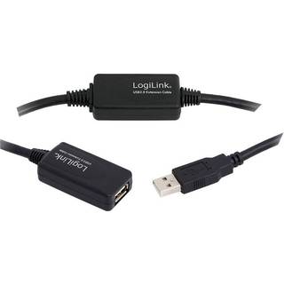 LOGILINK USB Repeater Kabel  A St. / A Bu. 25 m