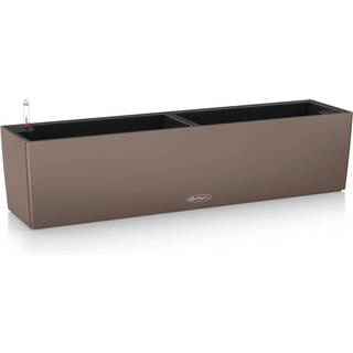 Lechuza Balconera Color udendørs krukke til blomster med selvvandingssystem Slate 80 x 19 x H19 cm