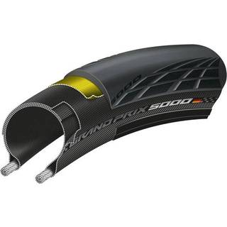 Continental Grand Prix 5000 Skin Foldedæk Sort/Gennemsigtig