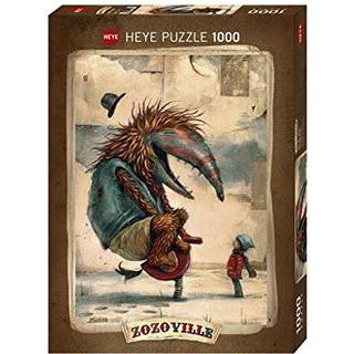 Heye 29811 Puzzles-1000 PC-Spring Time Grey