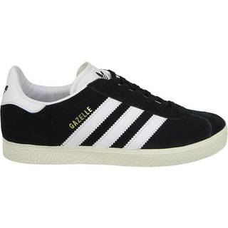 Gazelle sko - Core Black / Footwear White / Gold Metallic - 31