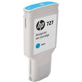 HP 727 F9J76A Cyan Blækpatron, 300 ml