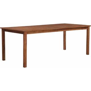 havebord 200x100x74 cm massivt akacietræ