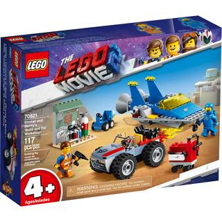 LEGO Lego Movie 70821 70821 Emmet og Bennys "Byg og fiks"-værksted!