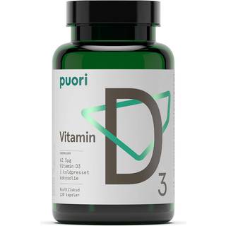 Puori D3-vitamin 62,5 µg - 120 kap