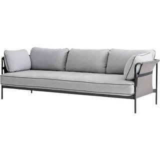 HAY Can 3 Seater Sofa Black Powder Coated Steel - Surface By HAY 120