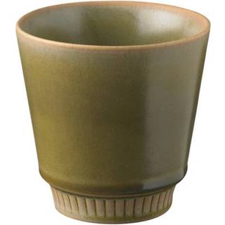 Knabstrup Keramik Knabstrup Krus 28 Cl Olivengrønt - Kaffekopper Stentøj - K1038