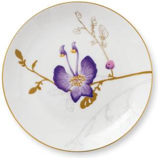Royal Copenhagen Flora tallerken Stedmoderblomst 22 cm