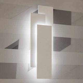 Topmoderne LED væglampe Edge i hvid