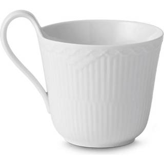 Royal Copenhagen Hvid Halvblonde kop hvid 33 cl
