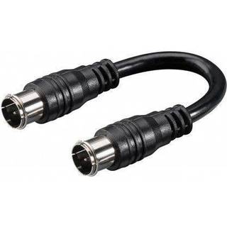 F-quick antenne adapter kabel F-Han / F-Han - 0.13 m