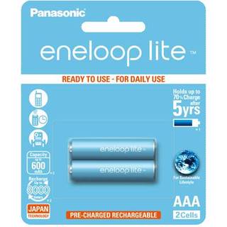 Panasonic eneloop lite BK-4LCCE batteri - 2 x AAA - NiMH