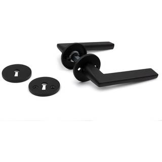 Habo Denver indvendigt dørgreb inkl. nøgleskilt, sort