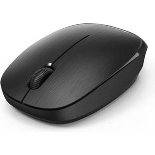 Hama MW-110 - mouse - 2.4 GHz - black - Mus - Optisk - 3 knapper - Sort