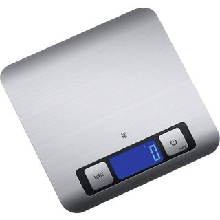 Digital køkkenvægt 1 g/5 kg, rustfrit stål