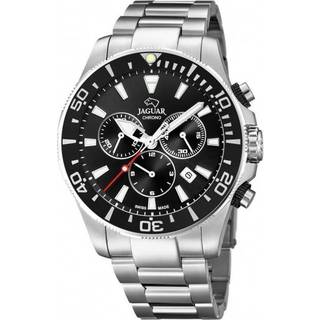 J861 Herreur, Stål/Sort, 43 mm