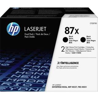 HP HP 87X Tonerkassette sort, twin pack CF287XD