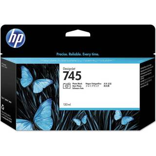 HP HP 745 Blækpatron sort foto F9J98A