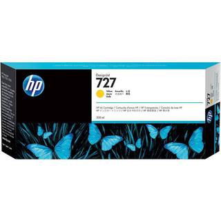 HP 727 yellow blækpatron, 300 ml