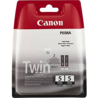 Canon Canon PGI-5BK Blækpatron sort 2 stk pakning 0628B025