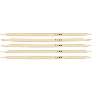 Strømpepinde | Nr. 7 | 20 cm | Bambus | 5 stk.