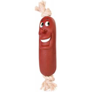 Trixie Dog Toy Sausages on a Rope vinyl 75cm