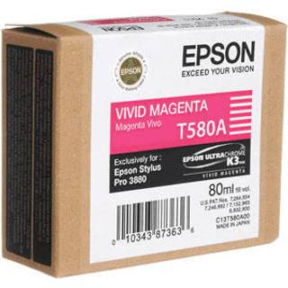 Epson UltraChrome K3 Vivid Magenta - Blækpatron Levende rød