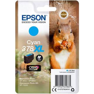 Epson Epson 378XL Blækpatron Cyan T3792