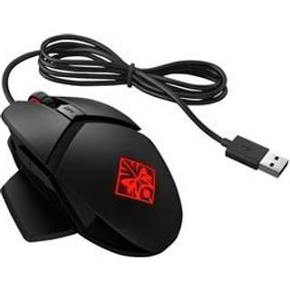 OMEN by HP Reactor Mus. Optisk Gaming Mus med kabel. Sort.
