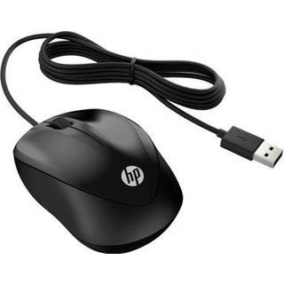 HP 1000 Wired mus (sort)