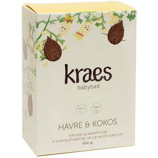 KRAES Havre/Kokos Babybad Pulver 600 g + FRI FRAGT