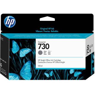 Hp Blæk Grå 730 130ml - Dj T1700