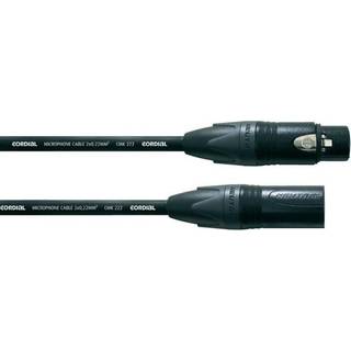 Cordial CPM 10 FM XLR Forbindelsesledning [1x XLR-tilslutning - 1x XLR-stik] 10.00 m Sort