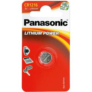 Panasonic CR1216EL/1B Batteri 1 Stk.