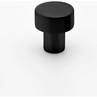 Beslag Design Mood knop, Ø18/20 mm, mat sort