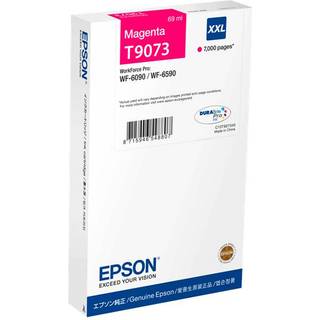 Magenta blækpatron - Epson C13T907340 - 69 ml