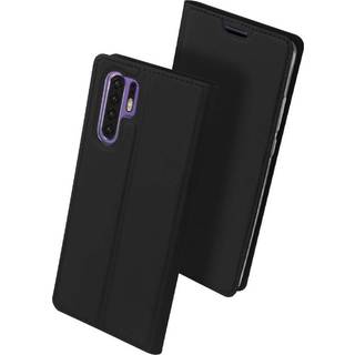 DUX DUCIS Huawei P30 Pro skin pro serie læder flip etui - Sort