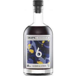 Snaps Bornholm No.6 Blåbær/Citron Snaps 40% 50 cl. ØKO