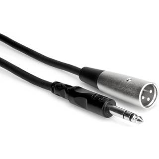 HOSA STX-105M 1/4 """" TRS til XLR3M Balanced Interconnect Cable 5 Feet