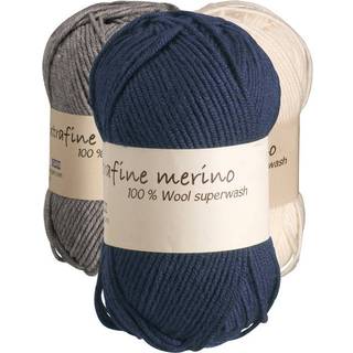 Extrafine Merino 90 i Mørke brun | Hjertegarn