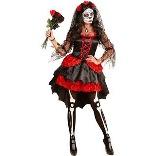 Dia de los Muertos Brautkostüm XS