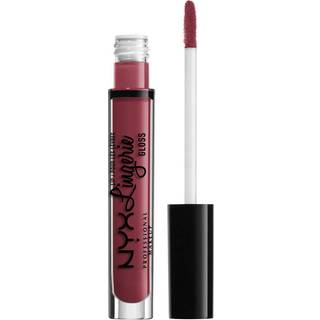 NYX Professional Makeup Lip Lingerie Gloss - Euro Papirkurv m?rk pinkbrun
