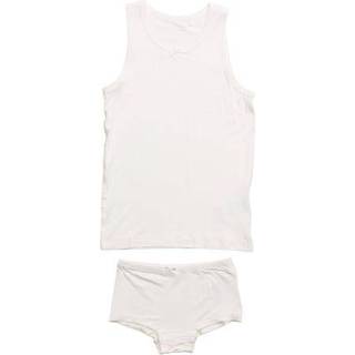 Minymo Kid's Underwear Set Bamboo Hverdagsundertøj Børn størrelse 134 farve hvid