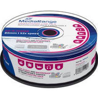 MediaRange 24x CD-R 52x, CD-R, 700 MB, 52x, Kageæske