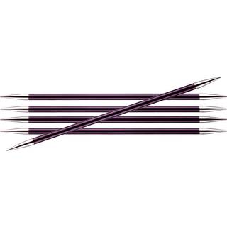 KnitPro ZING Strømpepinde 20 cm (2.00-8.00mm) 6.00 mm Indhold:5 strømpepinde Materiale:Aluminium Typer:Strømpepinde Størrelser:2.00-8.00 mm Længde:20 cm.